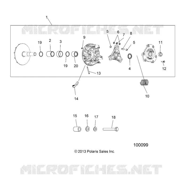 ANTRIEB, PRIMARY CLUTCH