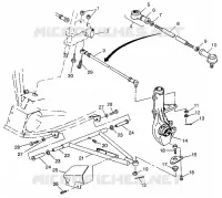 Querlenkern Sportsman 400L W97AC38C (4939673967B013)
