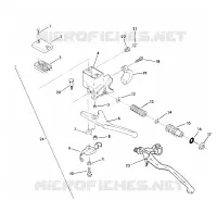 Hauptzylinderanordnung All Swedish Snowmobiles (49187318730007)