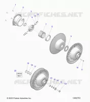 ANTRIEB, CLUTCH, SECONDARY