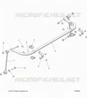SUSPENSION, REAR STABILISATORSTANGE