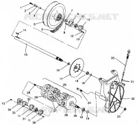 ANTRIEB ASSEMBLY XLT 0940767, XLT SP 0940667   XLT SKS 0940567 (4925022502018A)