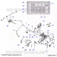 ELEKTRIC, MAIN WIRE HARNESS