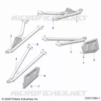FRONT SUSPENSION A-ARMS