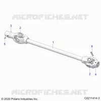 ANTRIEB, FRONT PROP SHAFT
