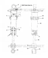 FRONT SCHOCK TRACK (FOX M-10/7043123)