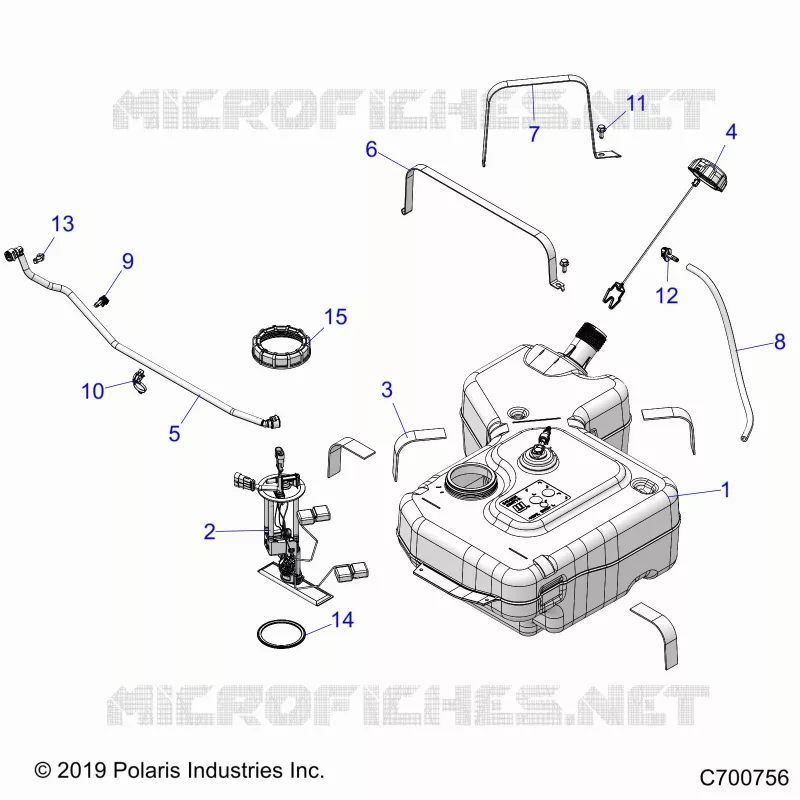 KRAFTSTOFFSYSTEM, FUEL TANK