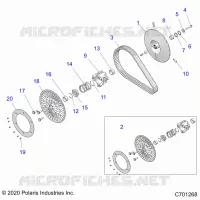ANTRIEB, SECONDARY CLUTCH