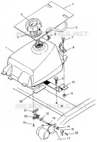 TREIBSTOFF TANK Sportsman 400L W97AC38C (4939673967A013)