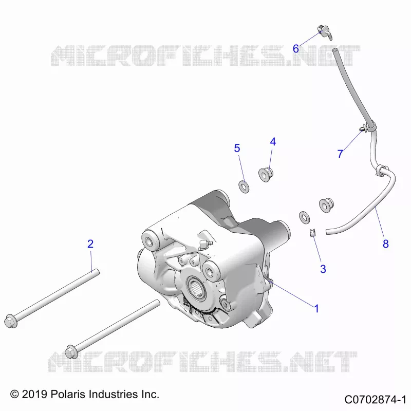 ANTRIEB, FRONT GEARCASE MOUNTING