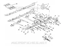 SUSPENSION ASSEMBLY SPORT TOURING 0950243 AND  EUROPEAN SPORT TOURING E9502 (4928822882B013)