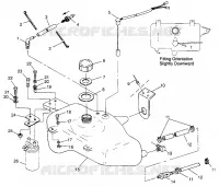 ÖLTANK SL 700 B974071, Intl. SL 700 I974071, SL 700 Deluxe B974072 and In (4940874087A014)
