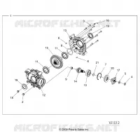 ANTRIEB, REAR GEARCASE INTERNALS
