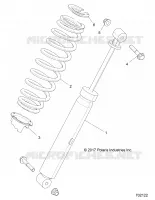 SUSPENSION, FEDER MOUNTING