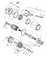 ANLASSER SL 700 B974071, Intl. SL 700 I974071, SL 700 Deluxe B974072 (4940874087C013)