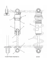 SUSPENSION, FRONT SHOCK TRACK, MONOTUBE 7045530