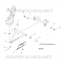 SUSPENSION, A-ARM AND STREBE MOUNTING