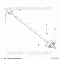 ANTRIEB, REAR PROP SHAFT