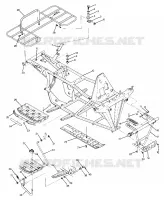 FRAME ASSEMBLY WITH RACKS (4917711771003A)