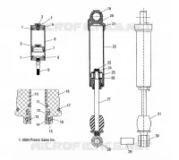 SCHOCK (REAR TRACK)(M-10)