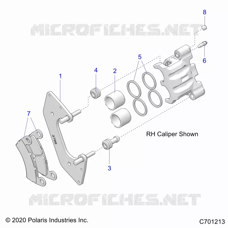VORDERBREMSE CALIPER