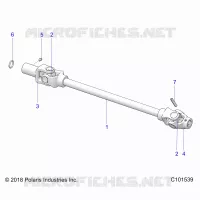 DRIVE TRAIN, FRONT KARDANWELLE