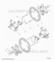 SUSPENSION, HECKTRÃ¤GER AND HUB