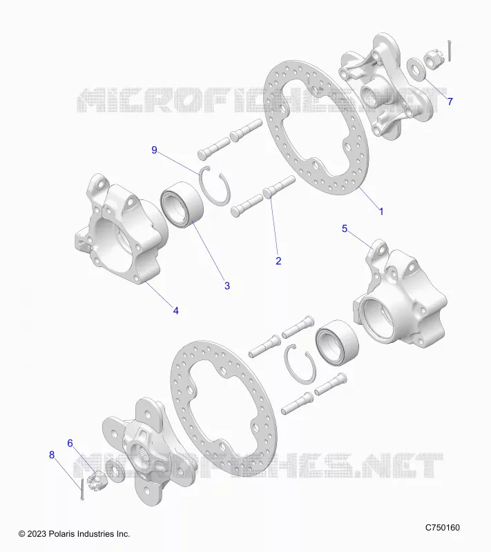 SUSPENSION, HECKTRÃ¤GER AND HUB