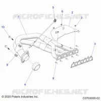 ENGINE, ABGASSYSTEM, HEADPIPE AND RELATED