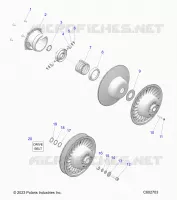 ANTRIEB, CLUTCH, SECONDARY