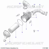 ENGINE, LUFTEINLASS SYSTEM