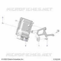 ELEKTRIC, ECU MOUNTING
