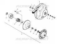 angetriebene Kupplungs ASSEMBLY Sport 400L W948540 (4927232723B011)