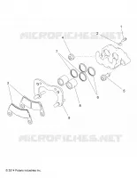 HINTERBREMSE CALIPER