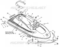 HULL   BODY SL 900 B964291 and  Intl. SL 900 I964291 (4935583558A005)