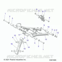 SUSPENSION, FRONT DREHMOMENTARM