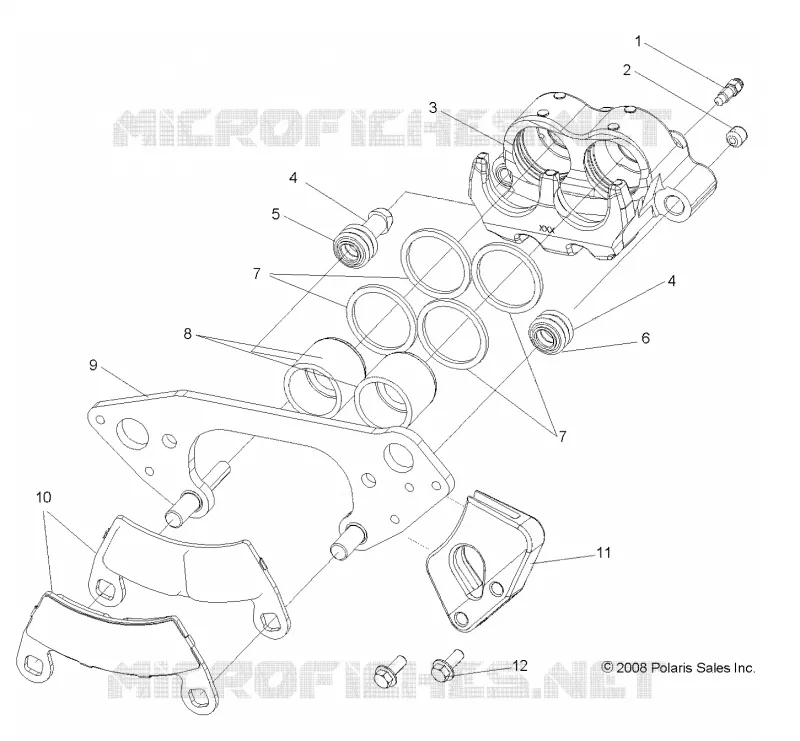 VORDERBREMSE CALIPER