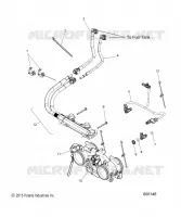 FUEL SYSTEM, RAIL, LINES AND DROSSELN BODY