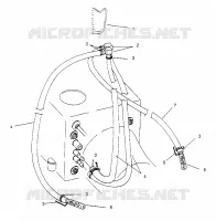 WASSER SIPHON SL 650 STD B954358 (4932923292B008)