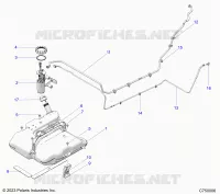 KRAFTSTOFFSYSTEM, FUEL TANK ASM.