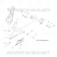 SUSPENSION, A-ARM and STREBE MOUNTING