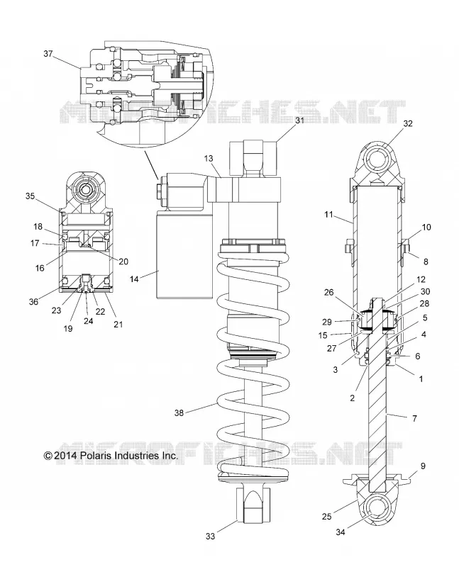 FRONT TRACK SHOCK
