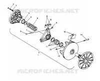 Antriebskupplung SPORT 0960443, SPORT TOURING 0960243  and EUROPEAN SPORT TOURI (4932223222C005)