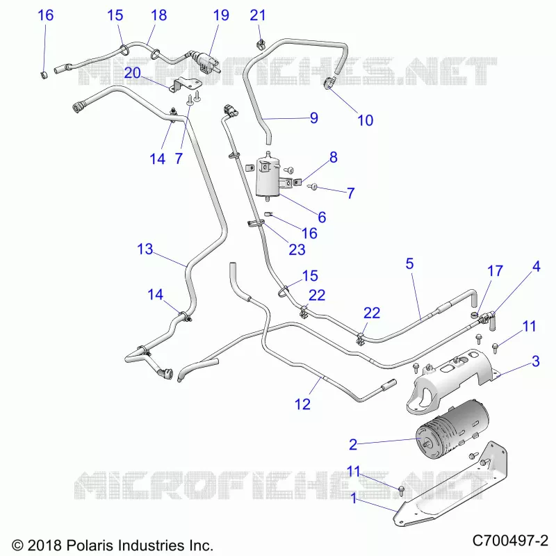 KRAFTSTOFFSYSTEM, LINES, EVAP
