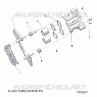 VORDERBREMSE CALIPER