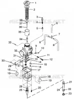 VERGASER 700 XCR 0985678(A) AND EUROPEAN 700 XCR E985678 (4943114311D002)
