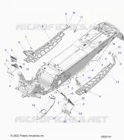 CHASSIS, CLUTCH GUARD, FOOTRESTS, AND RUNNINGBOARDS