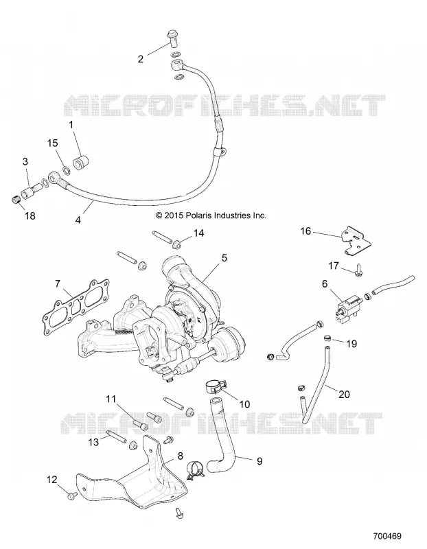 MOTOR, TURBO CHARGER MOUNTING