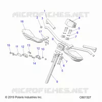 UPPER LENKEN &amp; HANDLEBAR ASM.