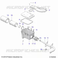 ENGINE, LUFTEINLASS SYSTEM